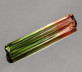 Редкость! Трехцветный турмалин 4,07 карат