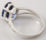 Кольцо с кианитом
