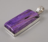 Кулон с чароитом Серебро 925