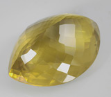 Цитрин с включениями асбеста 119,95 карат 