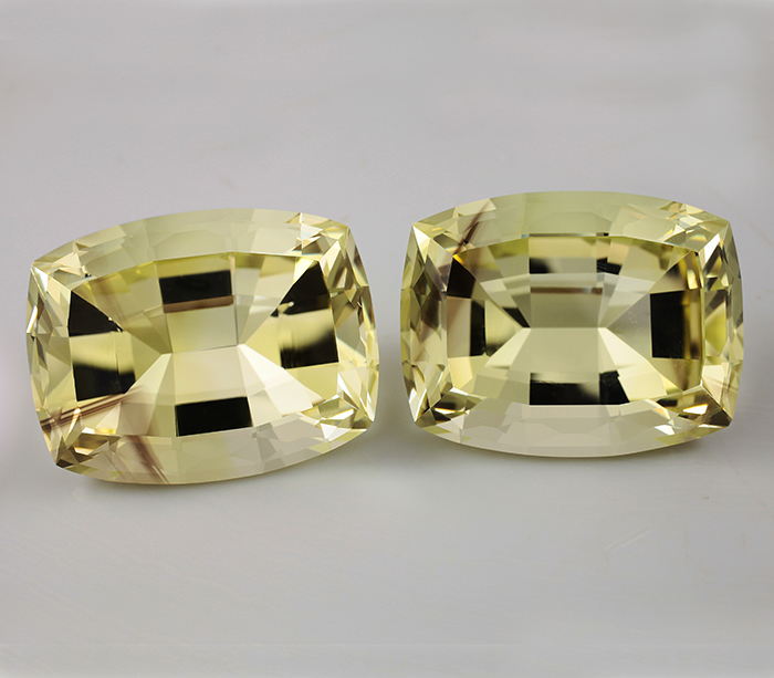 Пара цитринов 141,05 карат