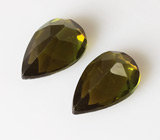 Пара верделитов турмалинов 0,52 карат 