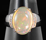 Кольцо с эфиопским опалом Серебро 925