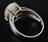 Кольцо с эфиопским опалом Серебро 925