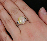Кольцо с эфиопским опалом Серебро 925