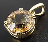 Кулон с империал топазом