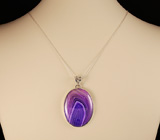 Кулон с агатом Серебро 925