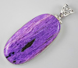 Кулон с чароитом Серебро 925