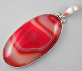 Кулон с агатом Серебро 925