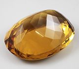 Крупный медовый цитрин 142,97 карат 