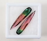 Пара арбузных турмалинов 5,75 карат 