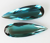 Пара "неоновых" турмалинов 1,05 карат 