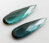 Пара "неоновых" турмалинов 1,05 карат 