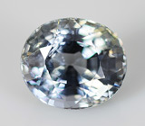 Серебристая шпинель 2 карат 