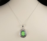 Кулон с мистик-кварцем Серебро 925