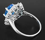 Замечательное кольцо с топазом Серебро 925