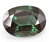 Насыщенно-зеленый турмалин 4,4 карат 