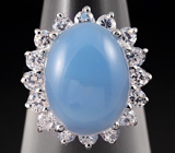 Кольцо c халцедоном Серебро 925