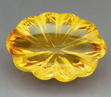 Цитрин авторской огранки "Plum Blossom" 8,7 карат 