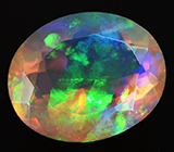 Ограненный эфиопский опал 1,7 карат 