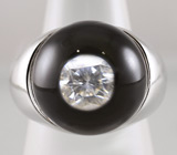 Удивительное кольцо от "Mauboussin" с бриллиантом под кварцевой лупой Золото