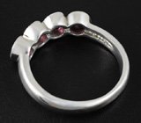 Кольцо c родолитами гранатами