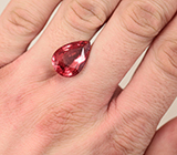 Крупный розовый турмалин 11,2 карат 