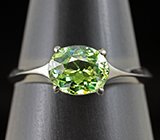 Кольцо c демантоидом гранатом