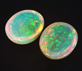 Пара эфиопских опалов 6,46 карат 