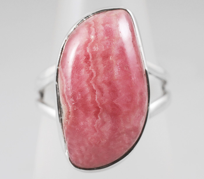 Кольцо с родохрозитом Серебро 925