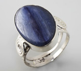 Кольцо с кианитом Серебро 925