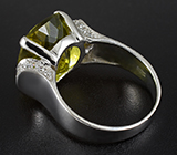Кольцо с лимонным цитрином Серебро 925