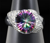 Эффектное кольцо с мистическим кварцем Серебро 925