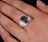 Эффектное кольцо с мистическим кварцем Серебро 925