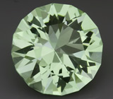 Зеленый аметист авторской огранки "Glory Diamond" 6 карат 