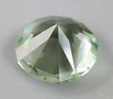 Зеленый аметист авторской огранки "Glory Diamond" 6 карат 