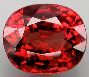 Оранжево-розовая шпинель 1,31 карат