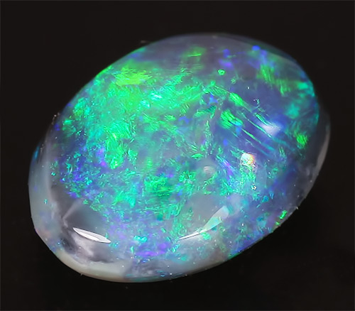 Австралийский черный опал 0,54 карат