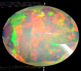 Ограненный эфиопский опал 1,59 карат 