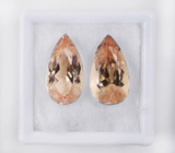 Пара морганитов 8,73 карат 