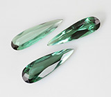 Набор из 3 турмалинов 1,52 карат 
