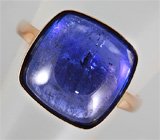 Кольцо с танзанитом