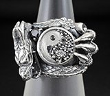 Перстень "Мудрый Дракон" Серебро 925