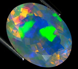 Ограненный эфиопский опал 3,55 карат 