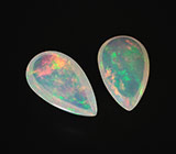 Пара эфиопских опалов 3,18 карат 