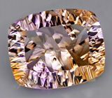 Аметрин авторской огранки 13,3 карат 