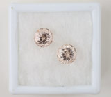 Пара морганитов 2,13 карат 