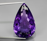Крупный уругвайский аметист 26,35 карат 