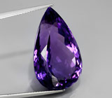 Крупный уругвайский аметист 26,35 карат 