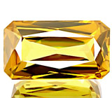 Ярко-желтый циркон 6,42 карат 